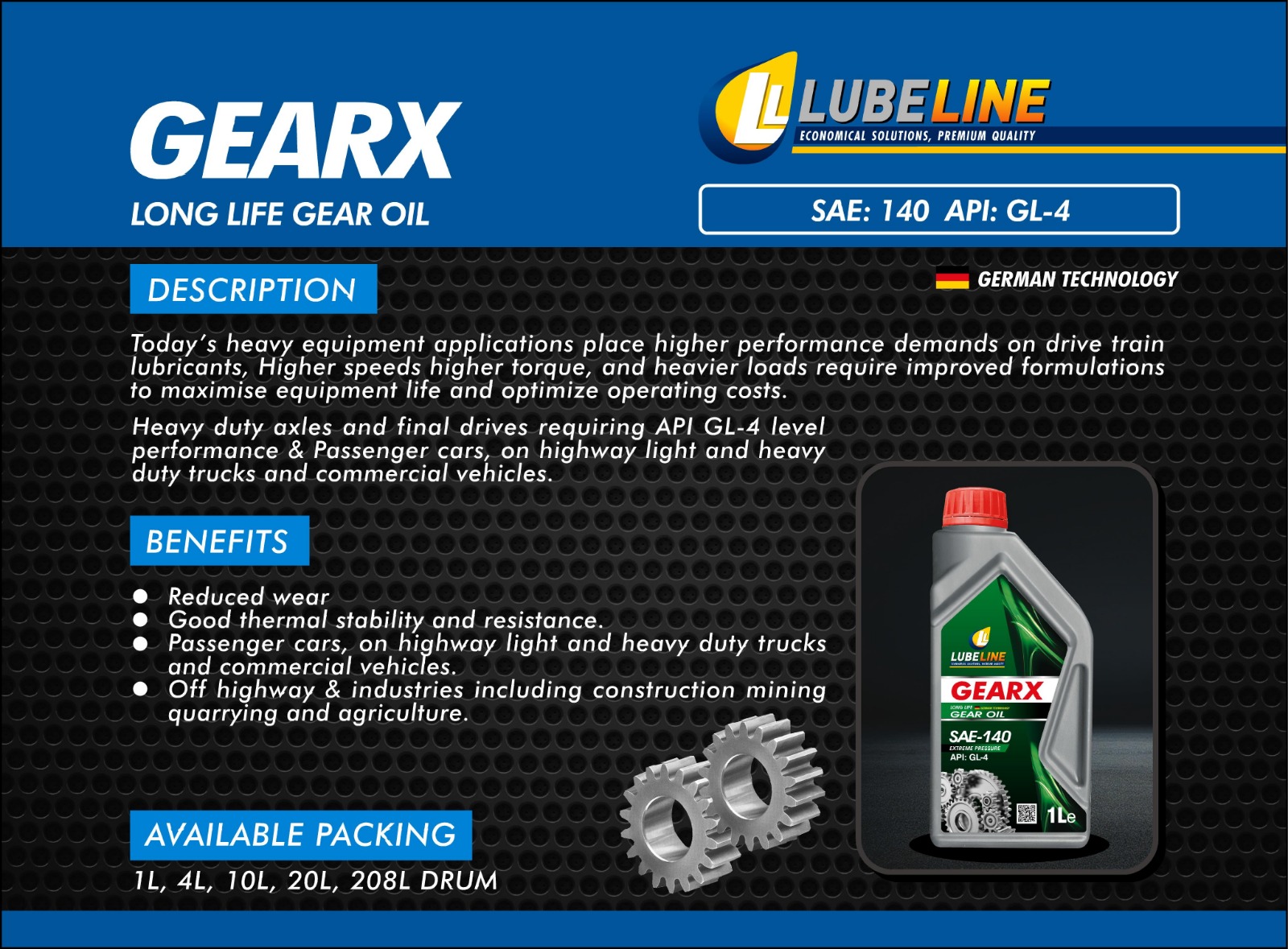 LubeLine Product Detail